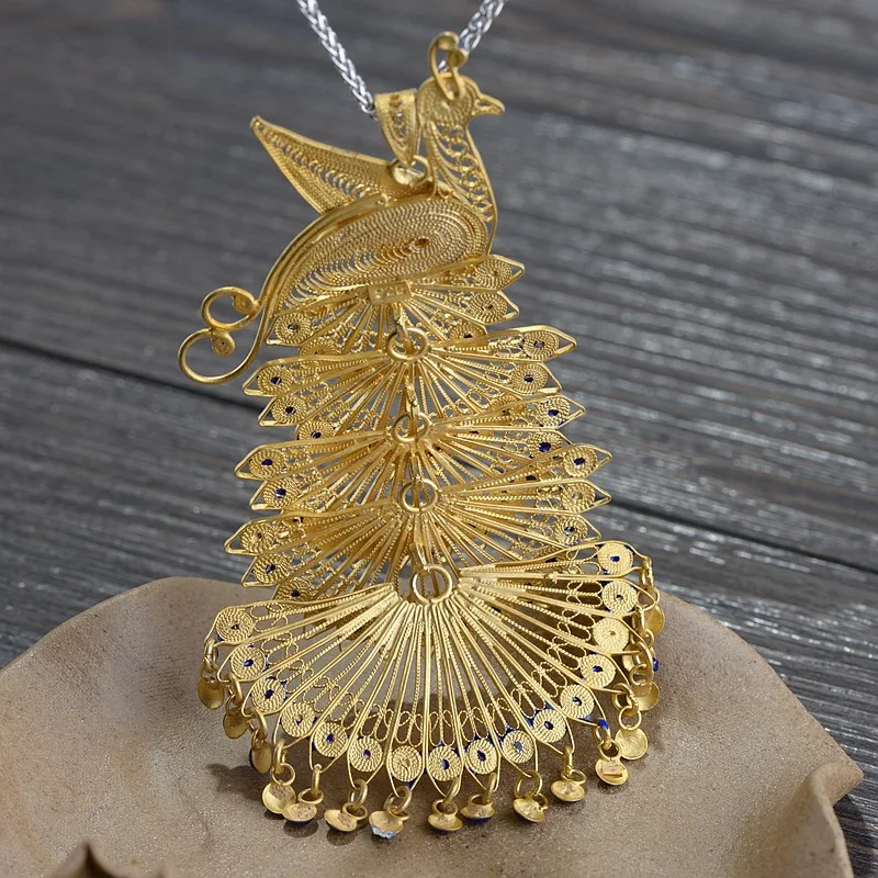 Женский кулон из серебра 925 пробы с синим камнем|Подвески| |