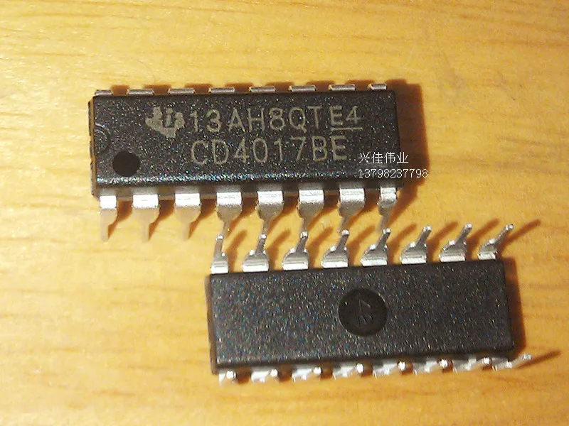 10 ШТ. CD4017 CD4017BE CMOS счетчик/дистрибьютор DIP 16 Новая Гарантия Качества
