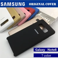 100 original for samsung galaxy note 8 n9500 n950f silicone cover back case protection anti wear case 7 colour