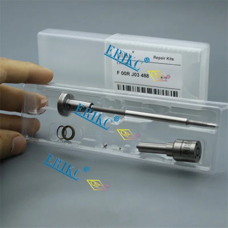 ERIKC F00RJ03488 сопло DLLA149P1724 Ремонтный комплект FOORJ03488 CR Injektor запасные части F OOR J03 488 для 0445120130