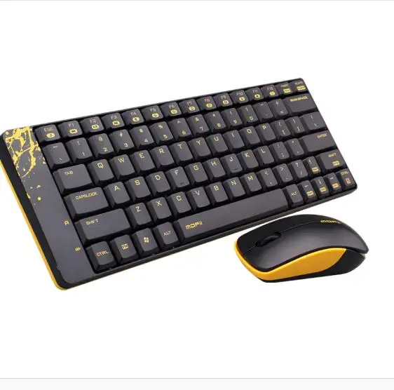 X210s Мода 2017 ультратонкая тонкая беспроводная клавиатура для мыши 1000DPI мышь