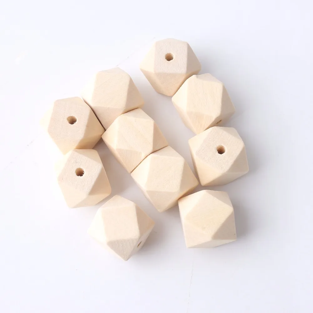 10 шт. 16 мм необработанные геометрические бусины DIY Изготовление браслета