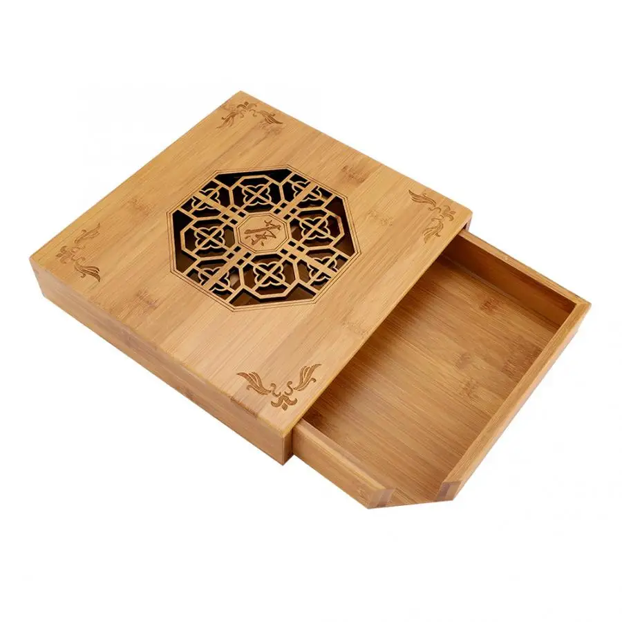 Тип Ящика резной светостойкий пыленепроницаемый Натуральный Бамбуковый ящик