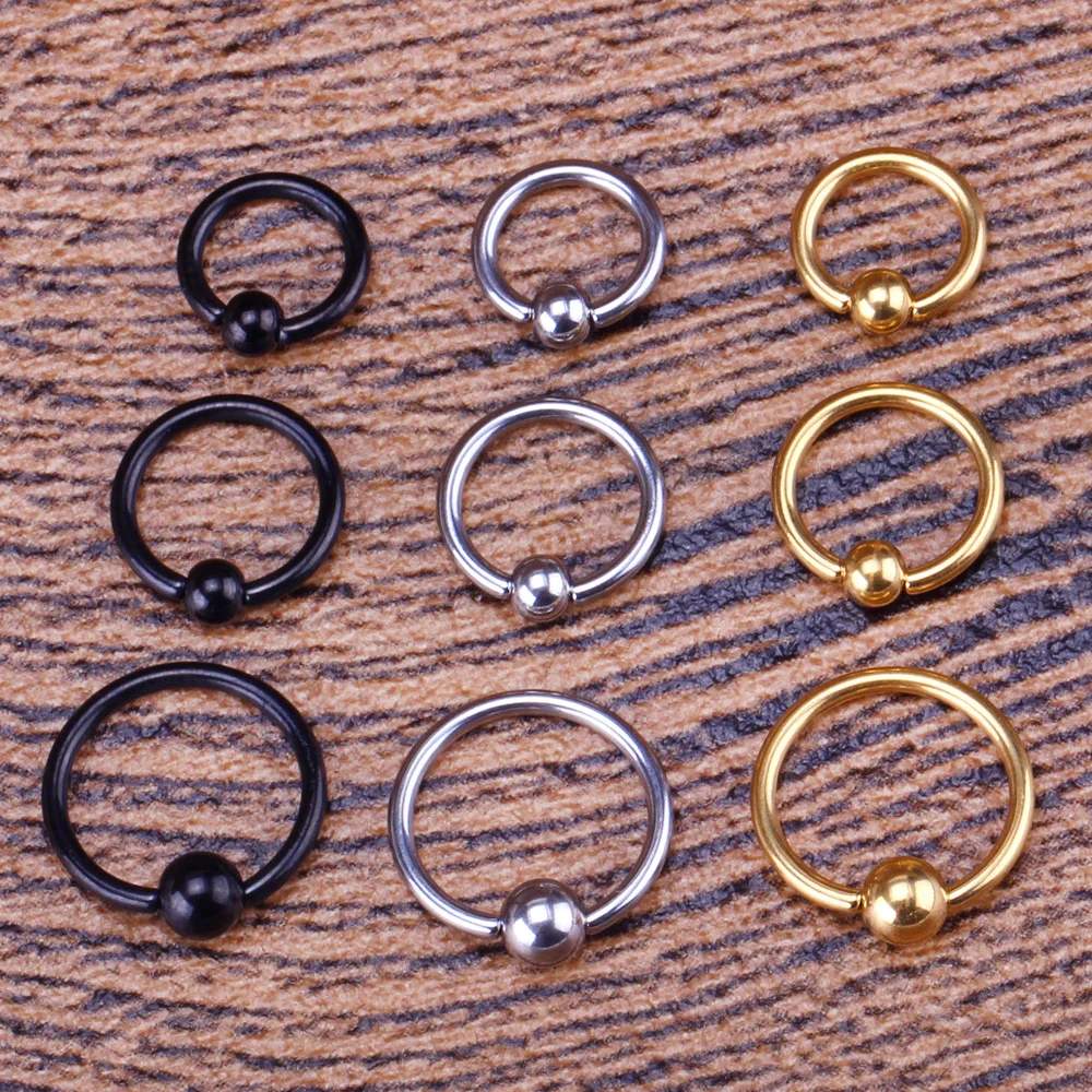 9 шт. женские кольца для носа из нержавеющей стали|nose rings for women|stainless steel nose ringsnose ring |