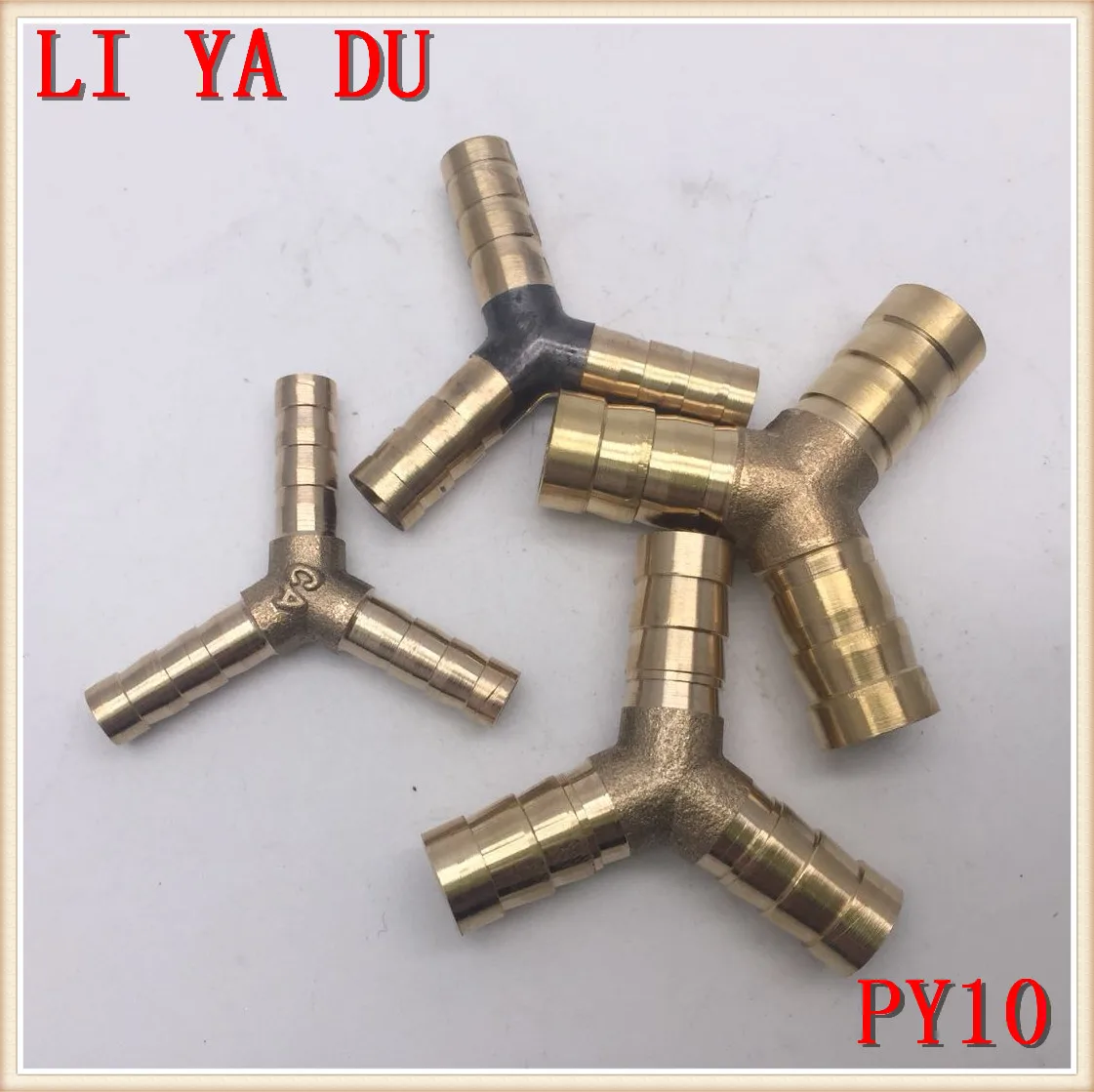10 шт./лот PY10 медная пагода соединение Латунное соединение/водопровод/газовая PY-10