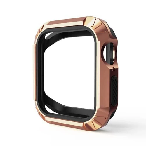 Силиконовый чехол для apple watch 4, 5, ремешок для apple watch, чехол 44 мм, 40 мм, iwatch band series 4 с полным покрытием, защита от падения, бампер - Цвет: 3