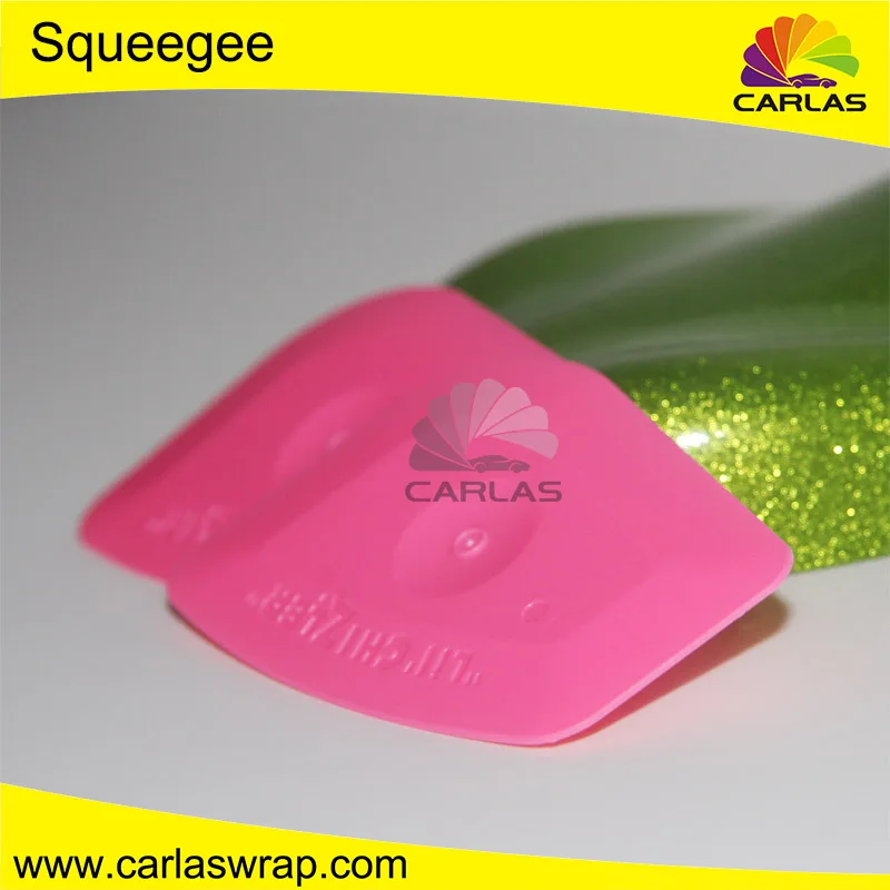 

10pcs 3.5*5.5*7.5cm pink squeegee Window Film Installation Tint Scraper for Side