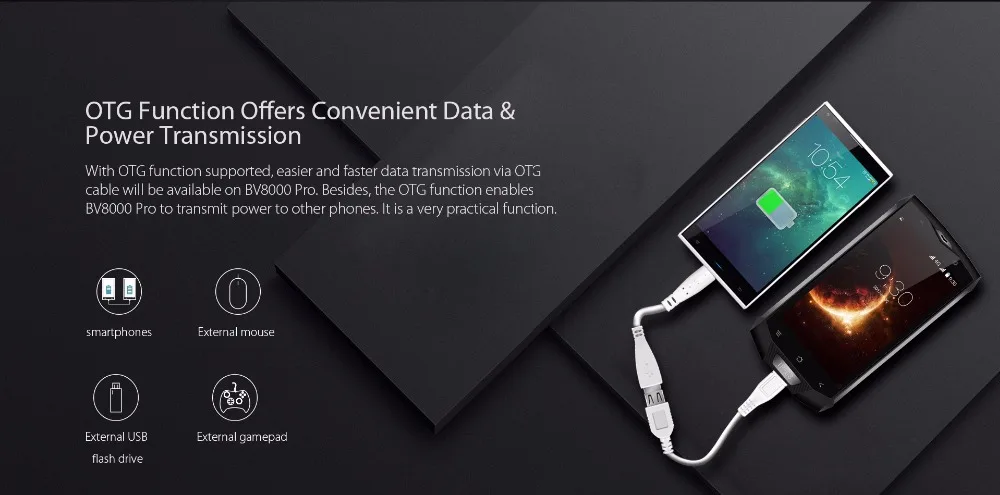 Blackview BV8000 Pro IP68 Водонепроницаемый 5," Full HD 6 ГБ ОЗУ 64 Гб ПЗУ MTK6757 Восьмиядерный 16 МП камера с боковым отпечатком пальца 4G LTE