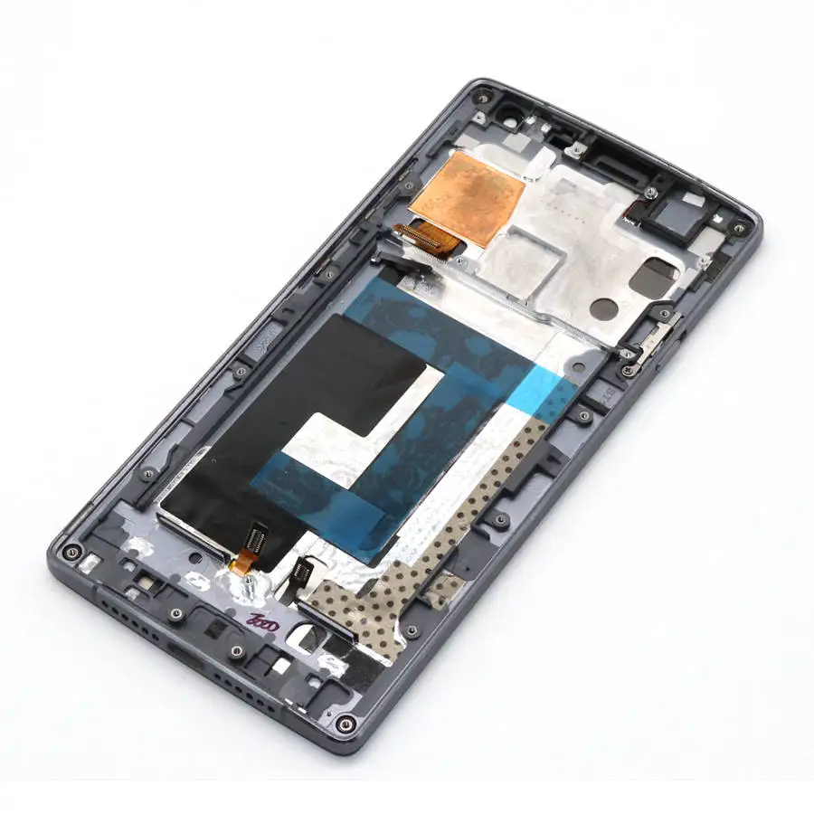 Oneplus 2 lcd дисплей кодирующий преобразователь сенсорного экрана в сборе Oneplus 2 lcd с рамкой один плюс два экрана Pantalla запасные части