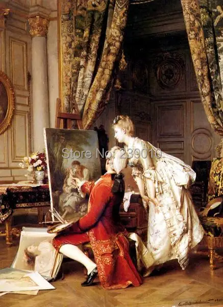 Классическая картина маслом на холсте печать бесплатная доставка|oil painting|canvas