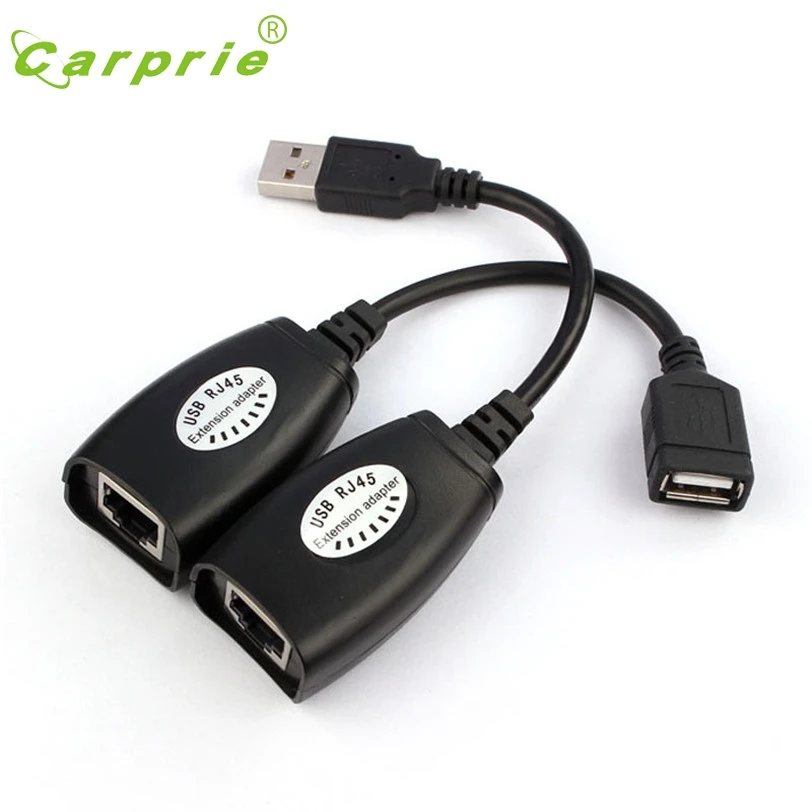 Удлинитель USB CARPRIE емкостью до 150 футов с использованием кабеля CAT5 RJ45 LAN Mar9 и