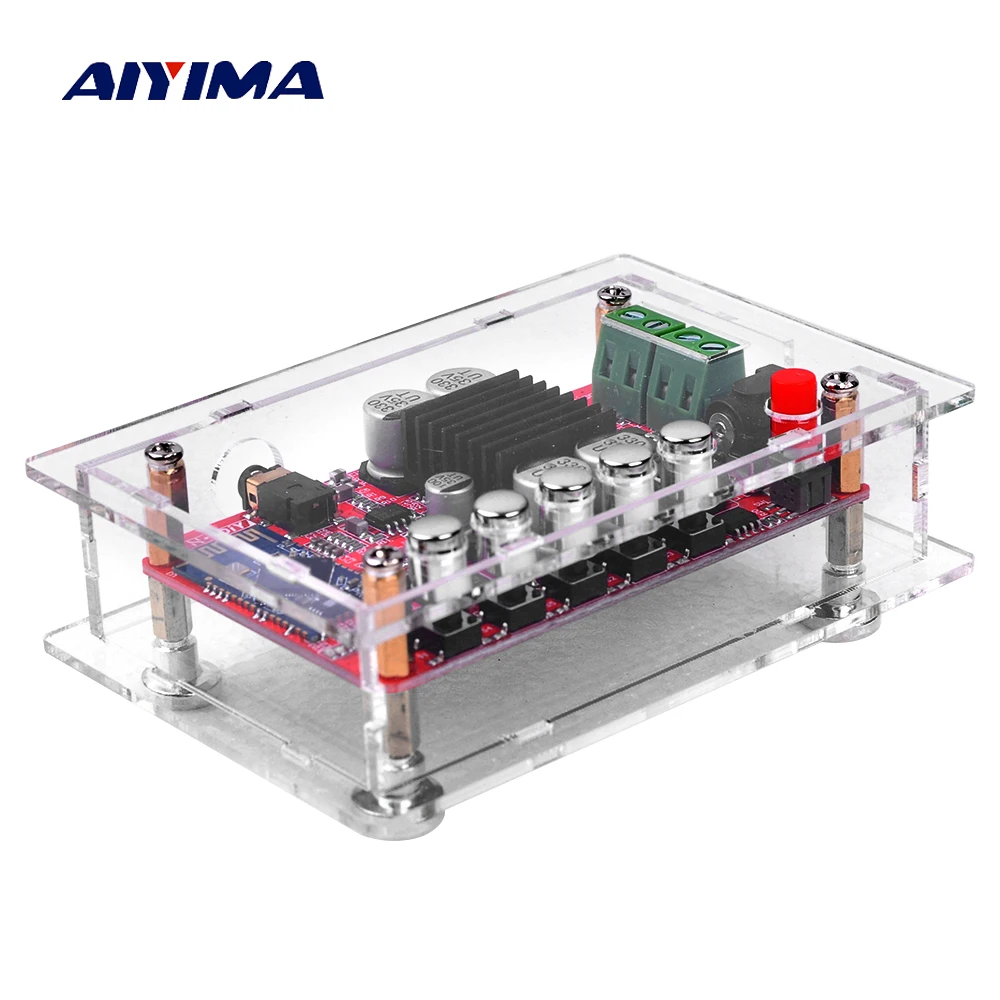 AIYIMA TDA7492 Плата усилителя Bluetooth 2x50 Вт двухканальный CSR8635 4 0 аудио приемник Цифровые