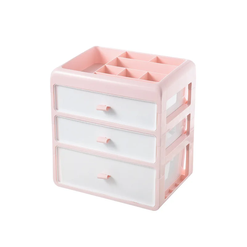 Pink 3 Layers 3/4 слоев Нижнее белье ящик для хранения ящика органайзер для носков и белья - Цвет: Pink 3 Layers