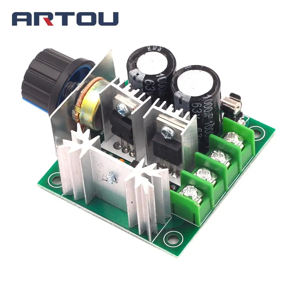 DC 12V 24V 30V 40V 13KHZ режимы авто PWM регулятор скорости двигателя переключатель