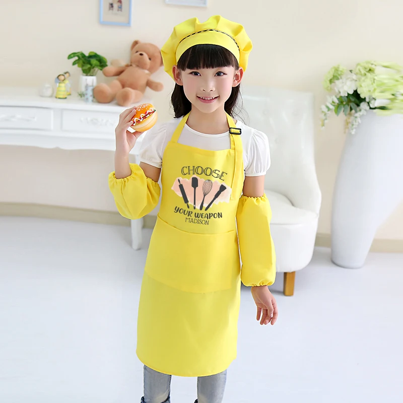 Креативный кухонный домашний маслостойкий фартук детская модная одежда с