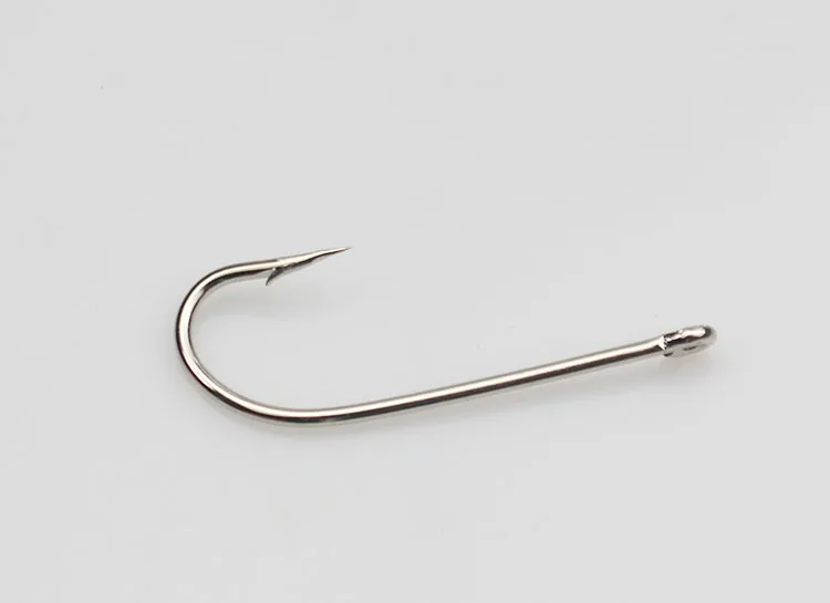 1 шт. высокоуглеродистой стали с зазубринами рыболовный крючок Baitholder рыболовная