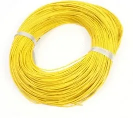 Силиконовый провод 22AWG 1 метр из силикагеля силиконовый кабель (60/0 08 OD: 6) желтого