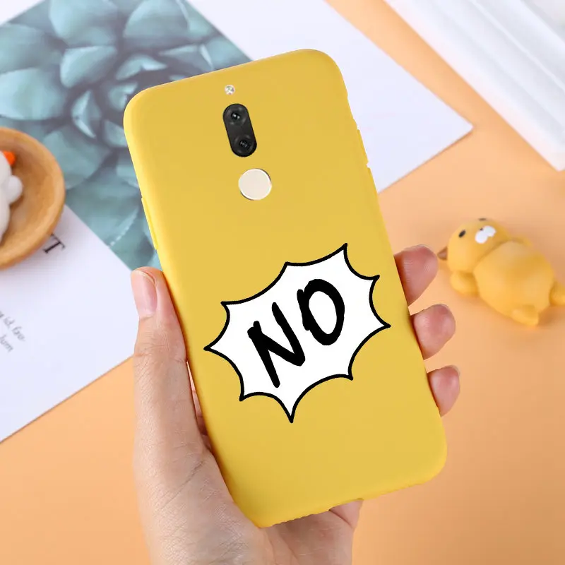 29 J& R для huawei mate 10 Lite чехол Nova 2i чехол милый мультфильм Любовь Сердце Мягкий ТПУ желтый чехол для huawei Nova 2i/mate 10 Lite - Цвет: 29