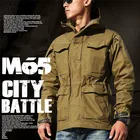 Уличная тактическая одежда M65 армии Великобритании и США, ветровка, Мужская зимняя и осенняя Водонепроницаемая летная куртка-пилот, толстовка, военная Полевая куртка