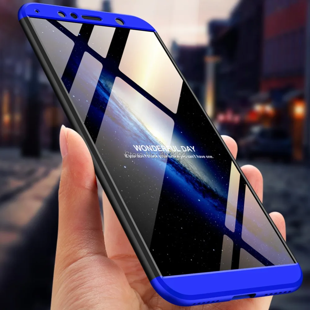 Чехол Nokia 6 2018 чехол 1 с полным корпусом на 360 градусов для TA 1068 1050 10 закаленным