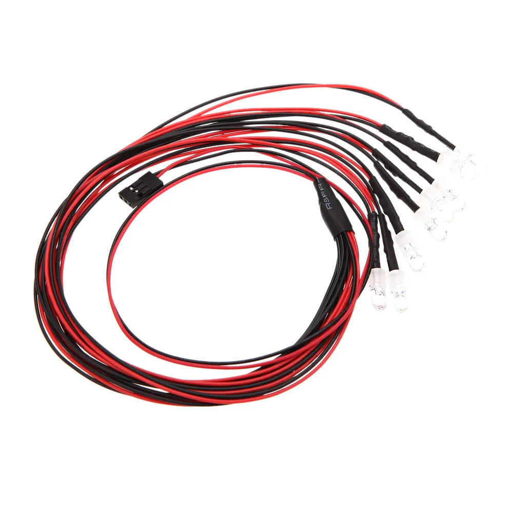 Обновленные детсветильник для радиоуправляемых автомобилей GoolRC 8 светодиодов 5