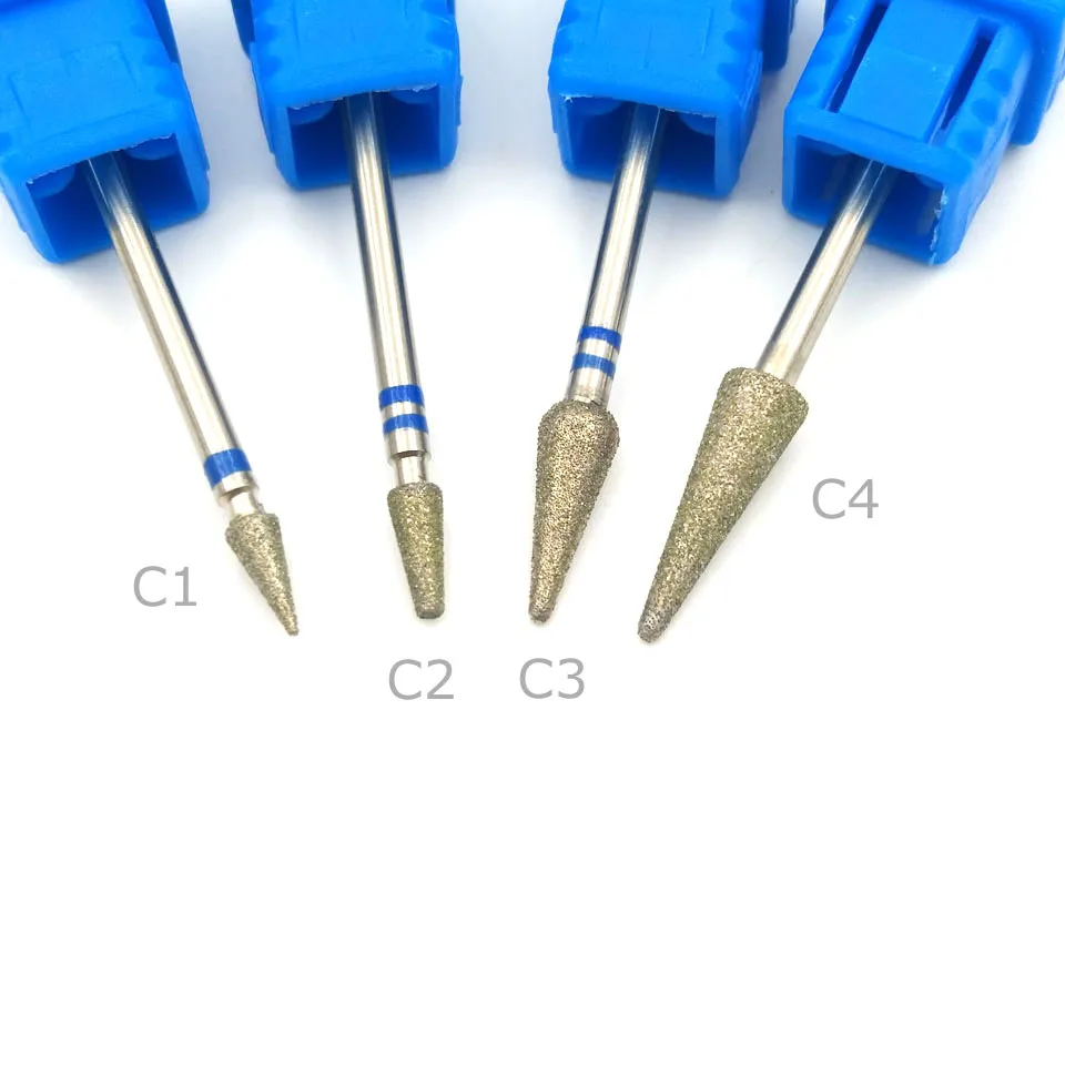 Сверло для маникюра и педикюра HYTOOS 4 типа 3/32 дюйма|nail drill bits|nail drilldiamond nail bits |