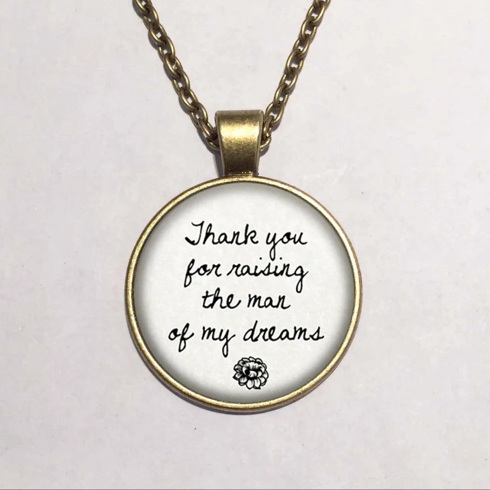 1 шт. бесплатная доставка подвеска для матери жениха или невесты ручной работы