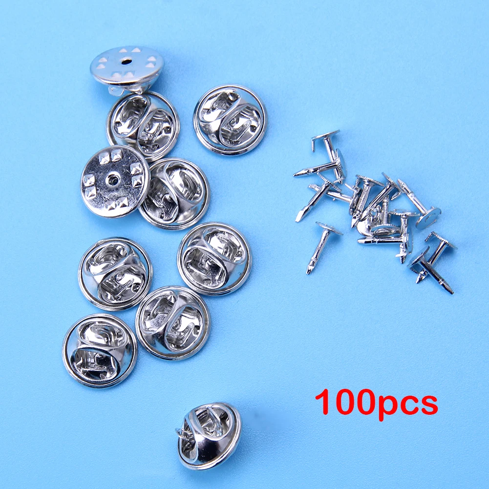 100 шт./комплект серебряная брошка держатель|accessories diy|accessories fashionaccessories accessories |