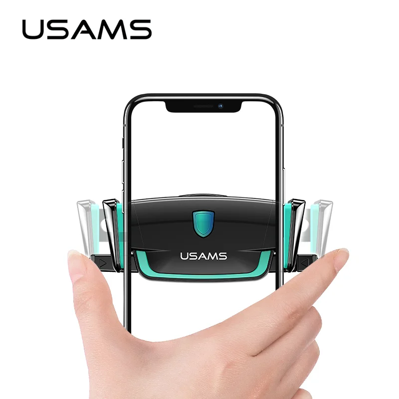 Автомобильный держатель для телефона USAMS с вращением на 360 градусов креплением
