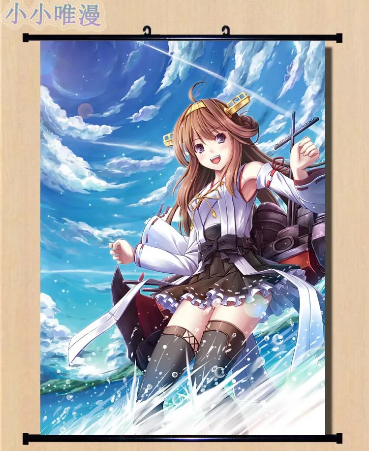 Японские декоративные аниме картинки коллекция Kantai персонажи каньглей