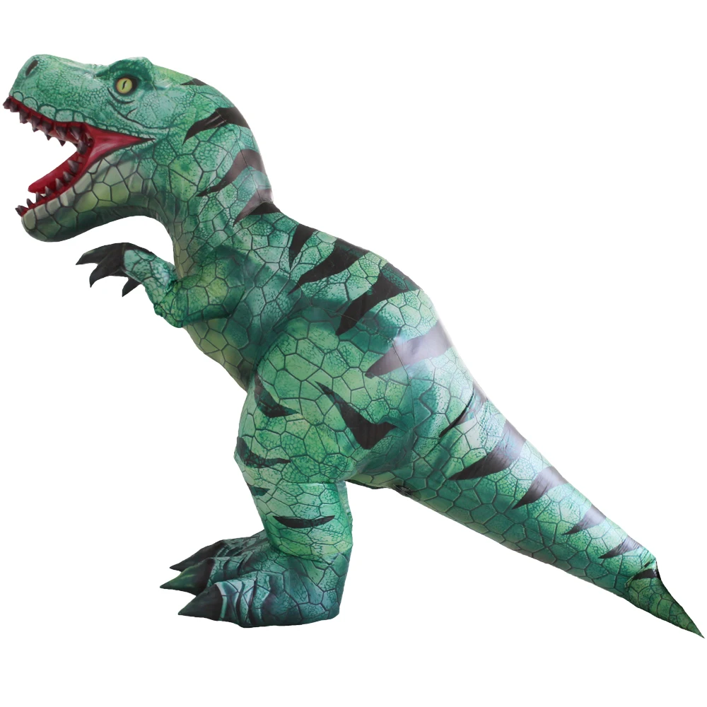 Надувной костюм динозавра для взрослых костюмы T REX вечеринки на Хэллоуин