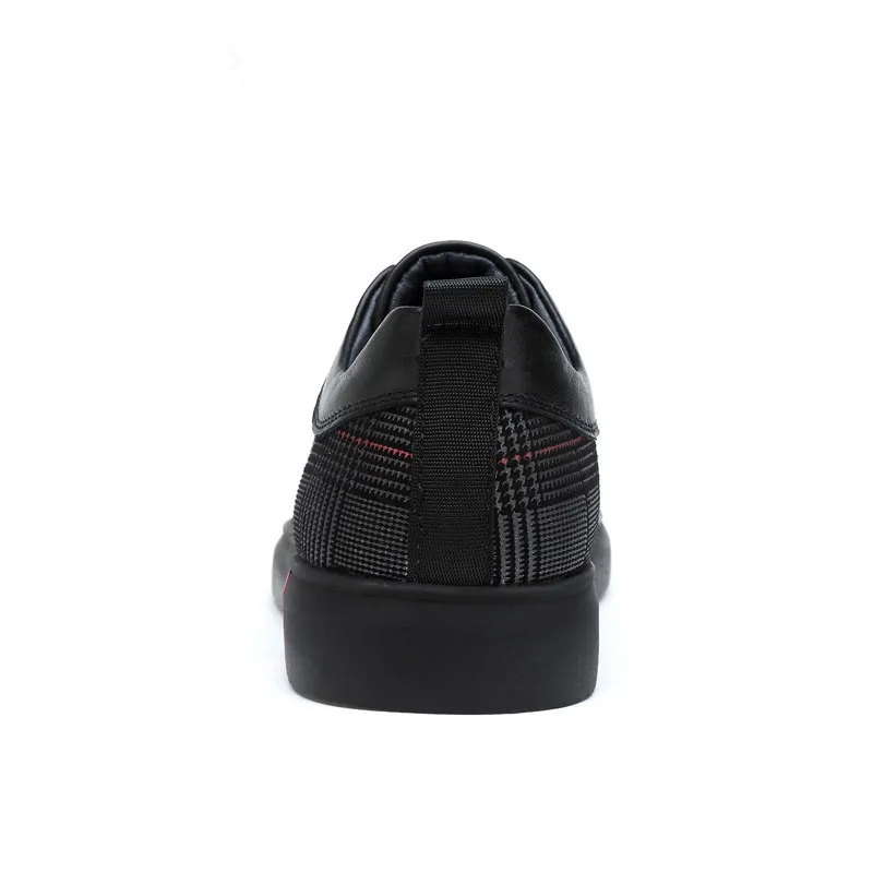 Men Genuine Leather Casual Shoes Lace Up New Fashion Sneakers Rubber Sole Non-slip Flats Size 36-46 | Обувь