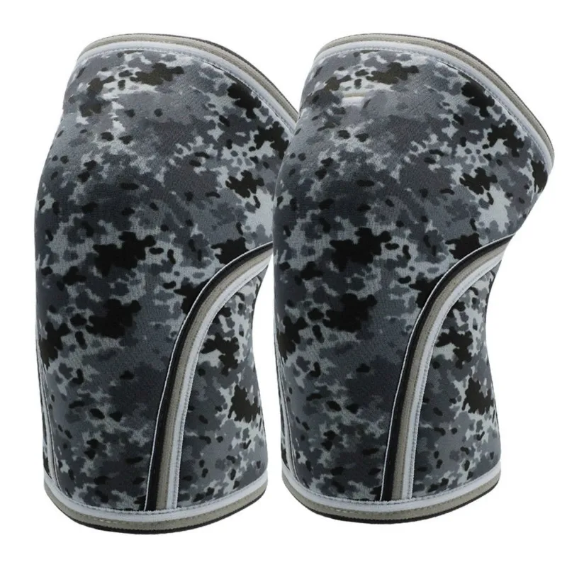 Рукава до колена (1 пара) поддержка и сжатие для лучших приседаний неопрен 7 мм