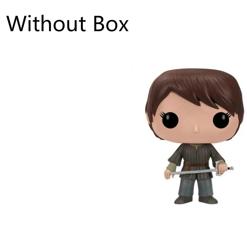 No Box Funko POP Song Of Ice And Fire Игра престолов ПВХ фигурка Коллекционная модель игрушки - Цвет: No Box