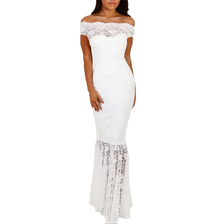 Женское кружевное платье длинное облегающее для коктейльной вечеринки|slim dress|party