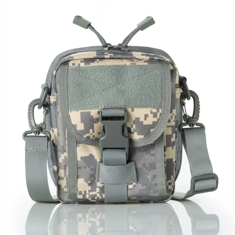 ACU CQC Molle сумка тактическая сумка ремень утилита EDC поясная сумка держатель телефона военный уличный Спорт Охота сумки - Цвет: ACU