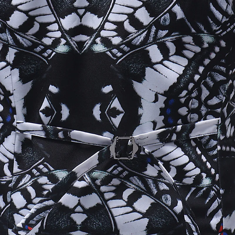 Мужской жилет новинка 2020 мужской с модным принтом повседневный костюм деловой |