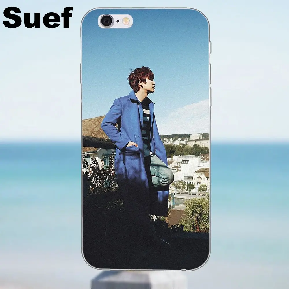 Супер Junior Donghae ryewook TPU Модный Оригинальный для iPhone 4 4S 5 5S 5C SE 6 6S 7 8 Plus X Galaxy J1 J3 J5 J7 A3 A5