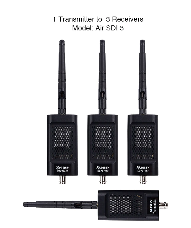 Measy SDI беспроводной HDMI удлинитель передатчик приемник 100 м Аудио Видео камера HD передатчик приемник Система 1080p 1TX до 4RX