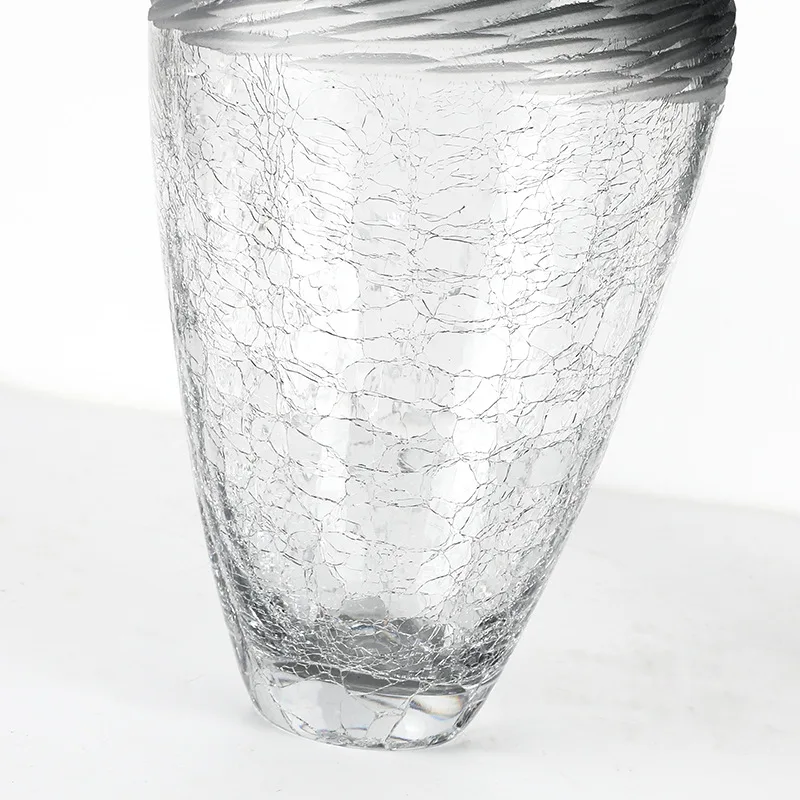 Скандинавская стеклянная ваза прозрачный водный цветок композиция гостиная