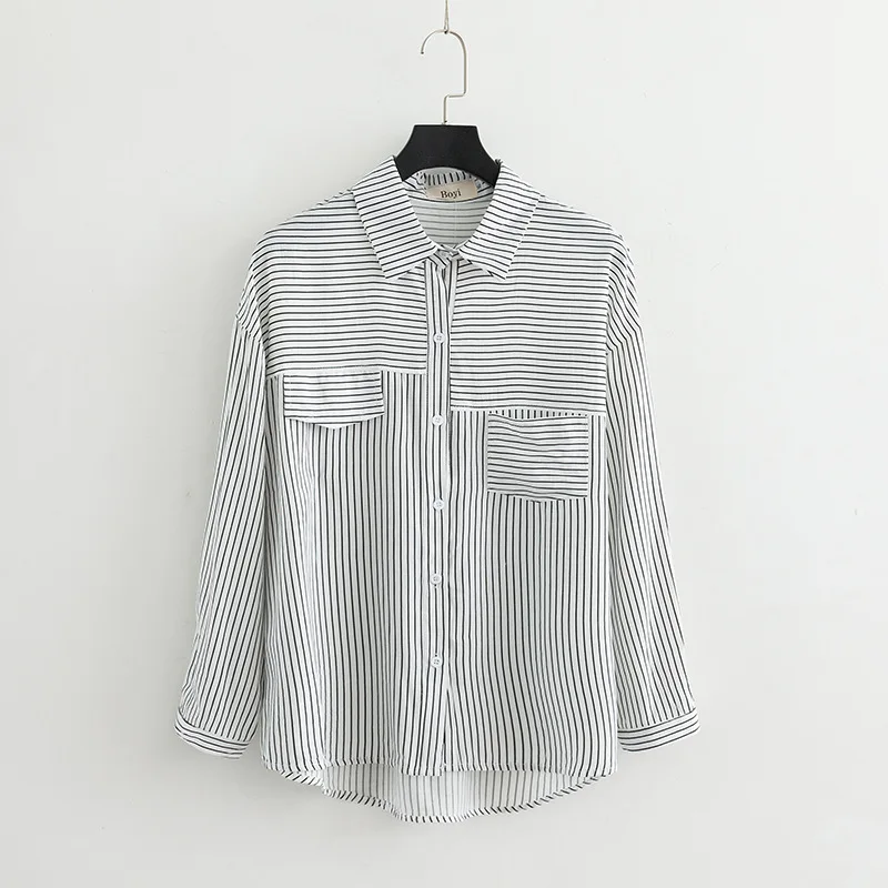 2019 Plus Size Casual Blouses Spring Women Clothing Fashion Loose Long Sleeve Shirts F71-1061 |
