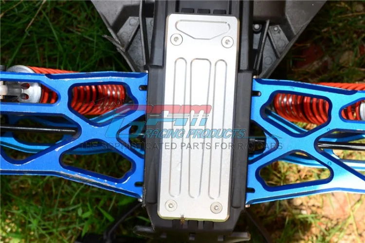 Задняя противоскользящая пластина из сплава ПК TXM331R для 1/5 TRAXXAS X MAXX|Детали и