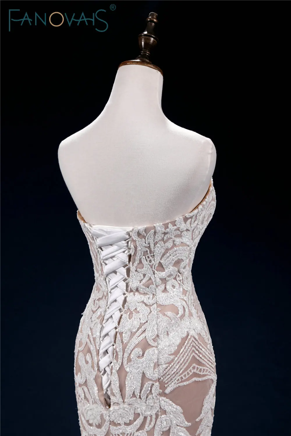 Старинные кружева Русалка свадебное платье Турция Vestido de Novia блесток кружева Sheer свадебные платья халат mariee gelinlik casamento
