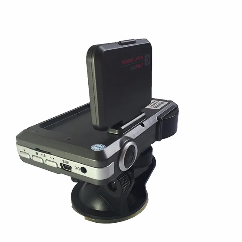 Автомобильный радар детектор 3 в 1 (Русский голос) DVR камера HD 720P 2 0 &quotЖК скорости
