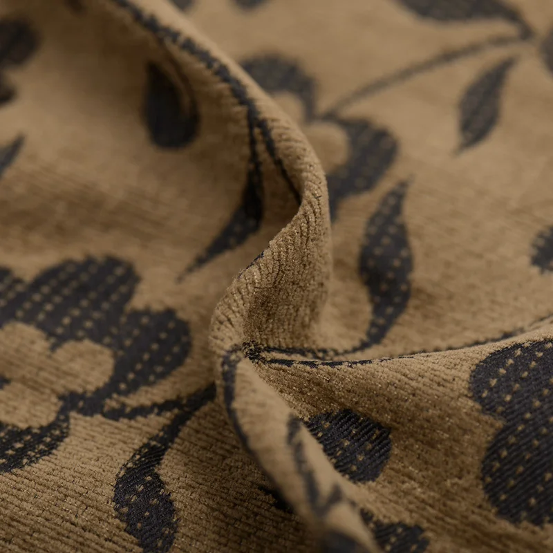 

60 Mumi heavy silk jacquard fabrics exquisite silk / cotton / polyester blend fabrics wholesale cotton cloth clothing coat