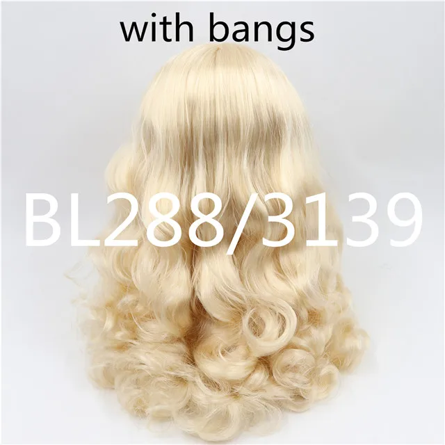 Blyth кукла ледяной RBL головы и купол парик волосы для DIY пользовательские куклы - Цвет: a