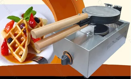 Газовый вафельный станок сжиженного углеводородного газа Вафельная печь