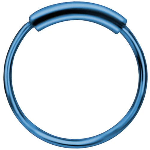 Blue 1 шт. кольца в нос и шпильки из нержавеющей стали золотого/серебряного/черного цвета женские маленькие серьги для пирсинга ювелирные изделия 6 мм 8 мм 10 мм - Окраска металла: Blue