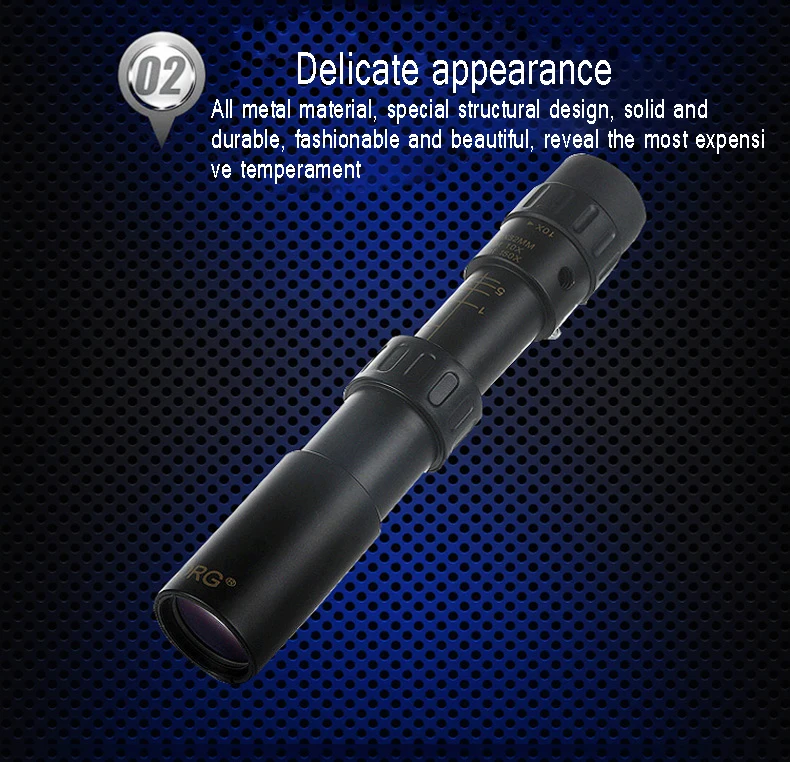 Монокуляр из алюминиевого сплава 1000 раз HD монокулярный для охоты