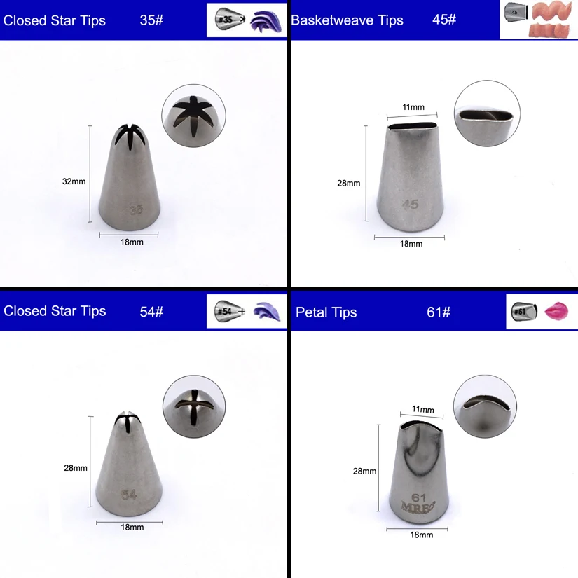 Кондитерские насадки из нержавеющей стали для украшения торта - купить по